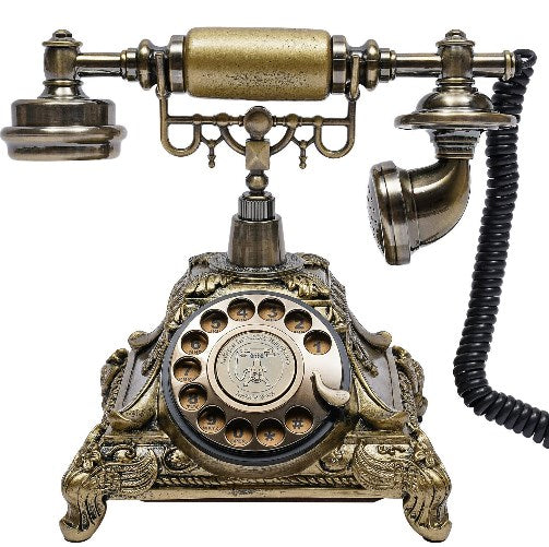 Vintage Telefon, Antik Festnetztelefon Telephone Alte Mode Haustelefon Nostalgie Desktop Dekoration