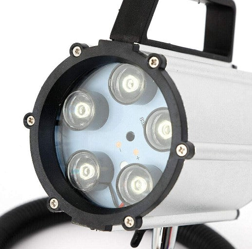 5W LED Drehmaschine Lampe Arbeitslicht Maschinenleuchte Wasserdicht Arm Licht (Magnetfuß)