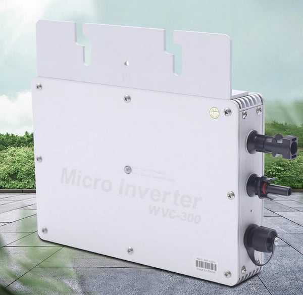 300W Mikrowechselrichter mit LCD-Display Solar Grid Tie Inverter Modul Photovoltaik MPPT Wechselrichter