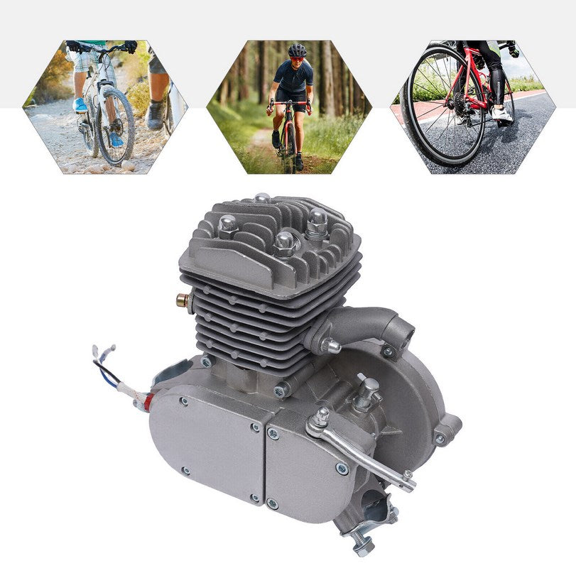 80cc Fahrradmotor Kits 2-Takt-Fahrradbenzinmotor Pedal Cycle Benzinmotor Kit