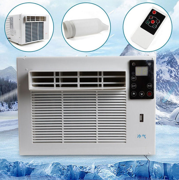 Tragbare Mobiles Klimaanlage Kompakt Ventilator Klimagerät Luftkühler 330W 220V