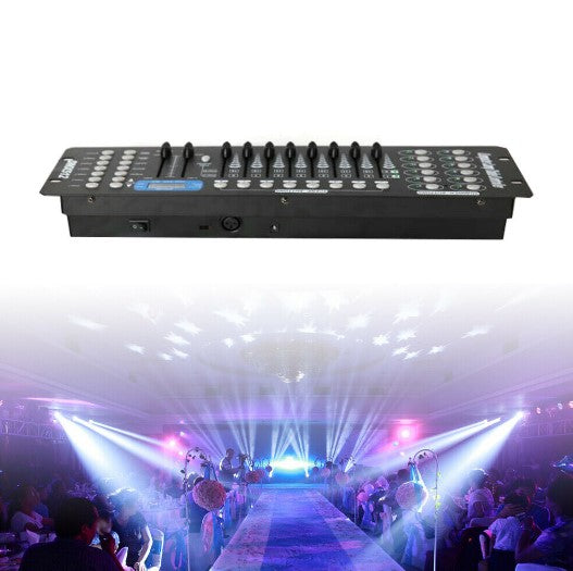 Bühnenlicht 192 Kanäle DMX512 Controller DJ Disco Lichtsteuerungen