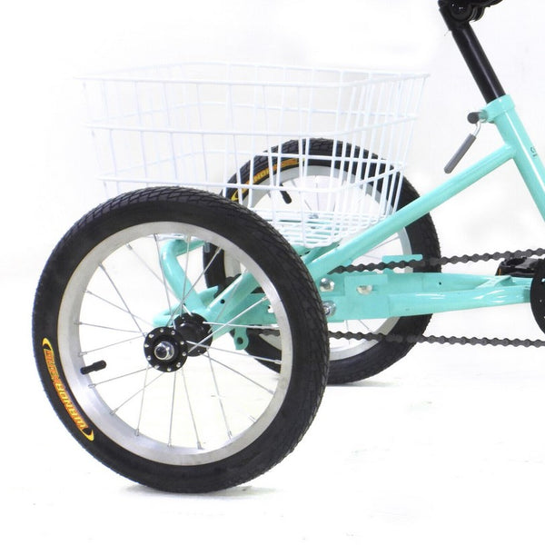 14 Zoll Kinderfahrräder mit Einfacher Geschwindigkeit, Balance-Bike mit Korb für 5-6 Jahre Kinder
