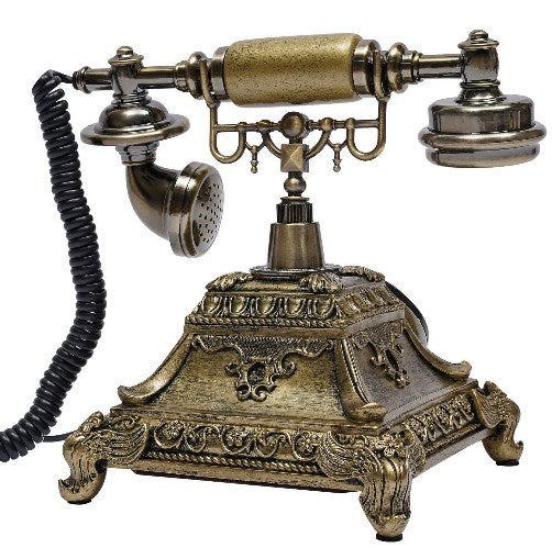 Vintage Telefon, Antik Festnetztelefon Telephone Alte Mode Haustelefon Nostalgie Desktop Dekoration
