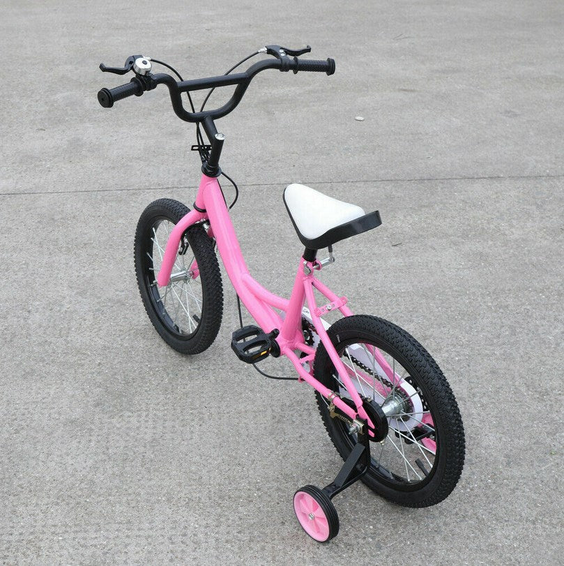 16 Zoll Kinderfahrrad für Jungen - Kinderfahrrad Universal Kinder Fahrrad mit Stützrädern