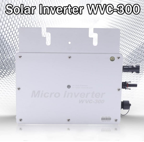 300W Mikrowechselrichter mit LCD-Display Solar Grid Tie Inverter Modul Photovoltaik MPPT Wechselrichter