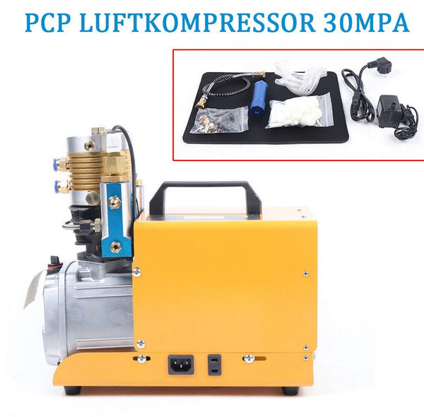 Hochdruckluftpumpe Selbstabschaltung Kompressor Luftpump PCP Luftkompressor 30Mpa