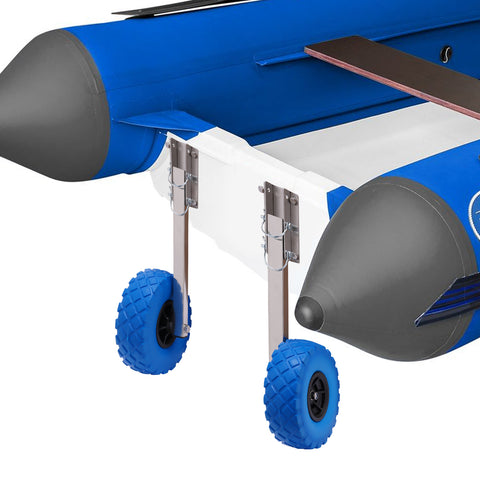 Slipräder Transporträder Edelstahl Kits für Schlauchboot
