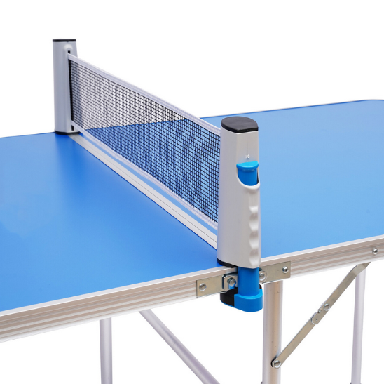 Faltbare Tischtennisplatte 60 * 30 * 30 Zoll mit 2 Schlägern+3 Tischtennisbällen