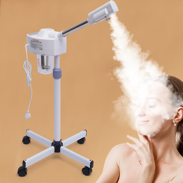 CNCEST Gesichtsdampfer Verstellbaren Ständer Dampfmaschine Warme Nebel Spa Misting Vaporizer 360° Drehbaren