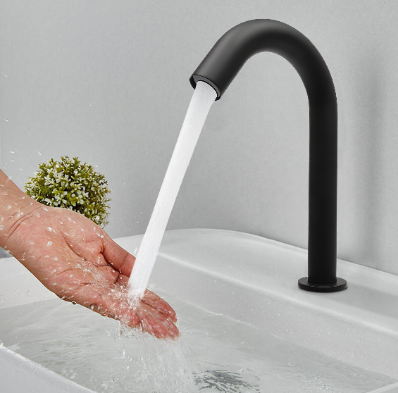 Automatik Infrarot Sensor Wasserhahn Waschtischarmatur Waschbecken Mischbatterie