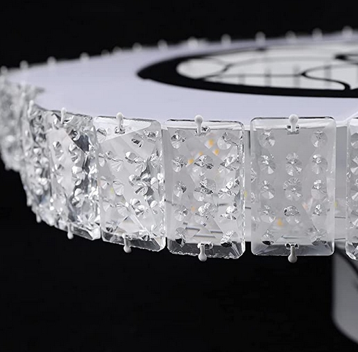 36W LED Deckenventilator Licht Dimmbares Fan Deckenleuchte mit Fernbedienung