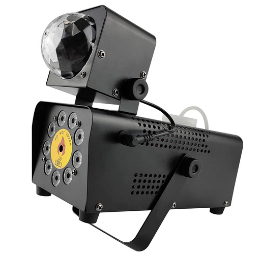 CNCEST Nebelmaschine Rauchmaschine Automatisches mit Disco Ball Lichter LED-Lichtquelle