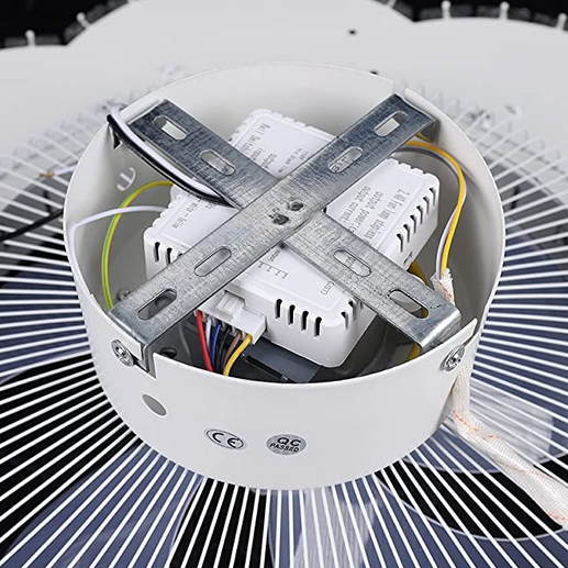 36W LED Deckenventilator Licht Dimmbares Fan Deckenleuchte mit Fernbedienung