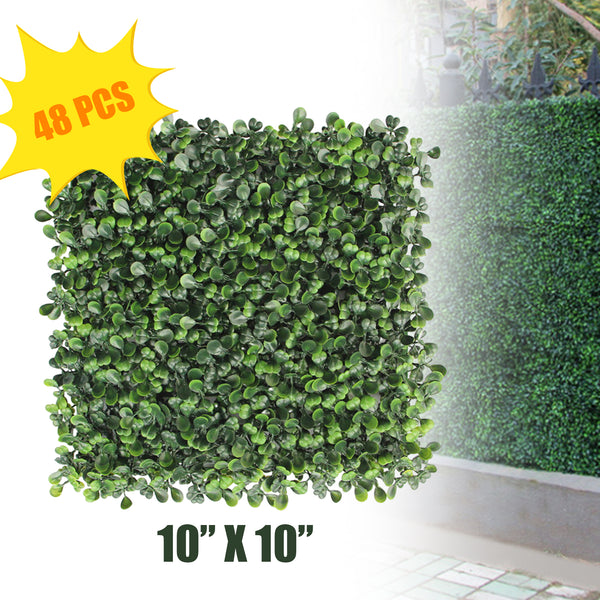 48 STK Künstliche Hecke Hängepflanzen Wand Pflanzenwand als Wandbegrünung
