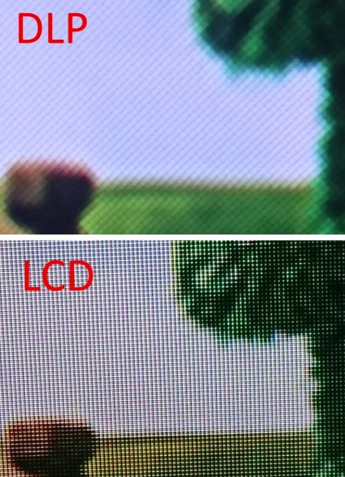 LCD та DLP проектор