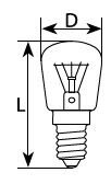 Схема лампочки для холодильных и швейных машин