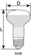 Схема рефлекторных ламп
