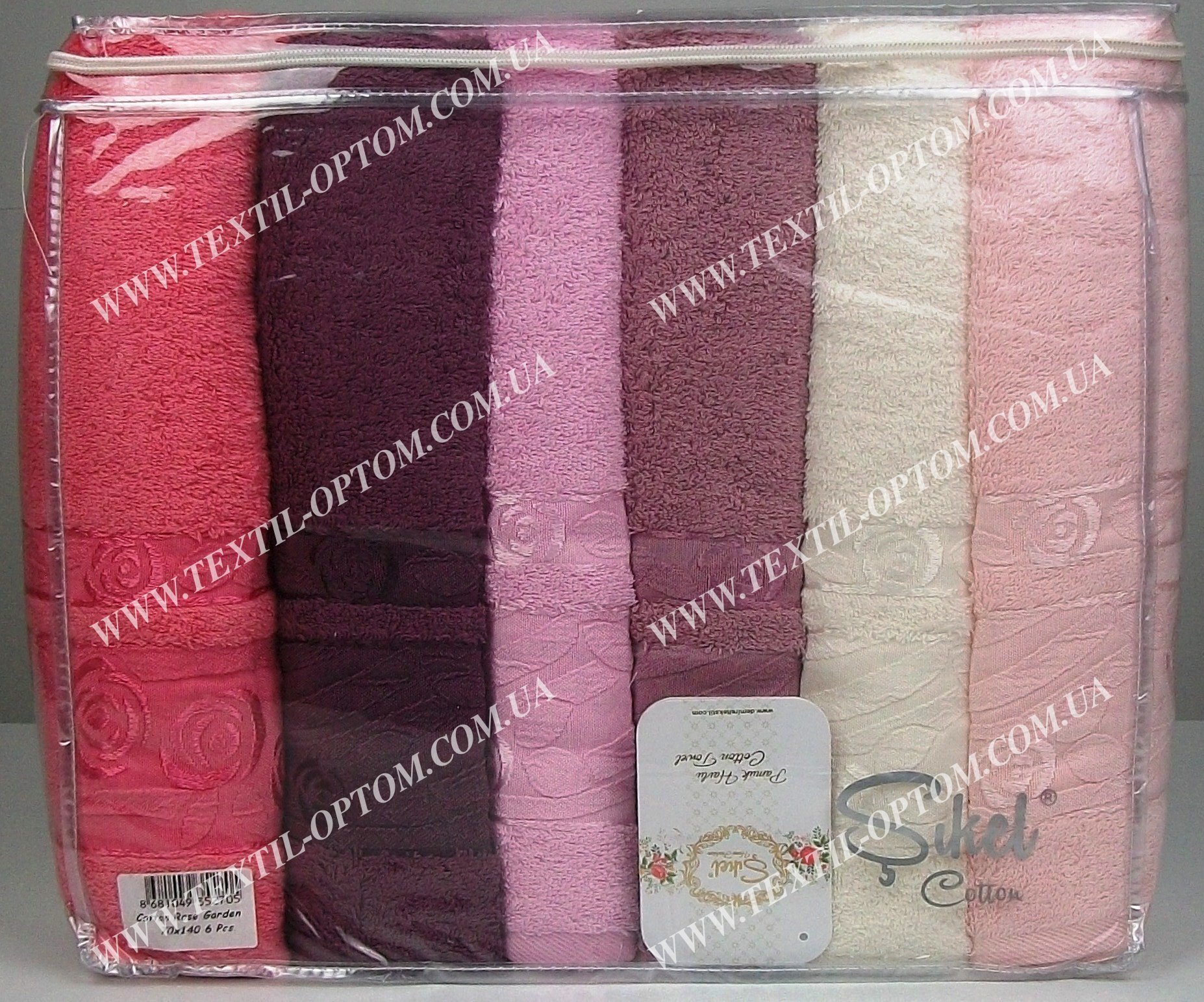 Полотенца махровые сауна Sikel Rose Garden Полотенца махровые сауна Sikel Rose Garden