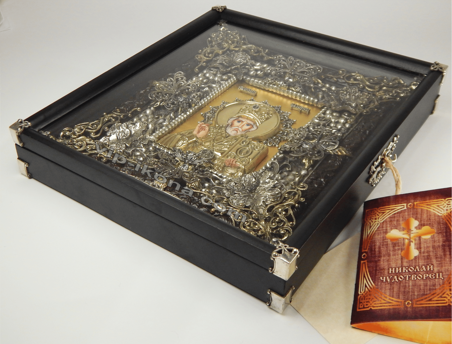 Икона Николая Чудотворца (вид сверху)