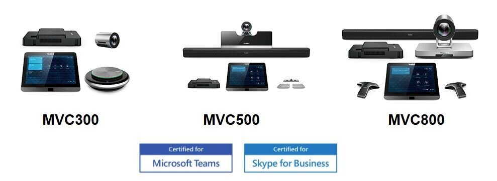 Оборудование Yealink для видеоконференций Microsoft Teams и Skype for Business