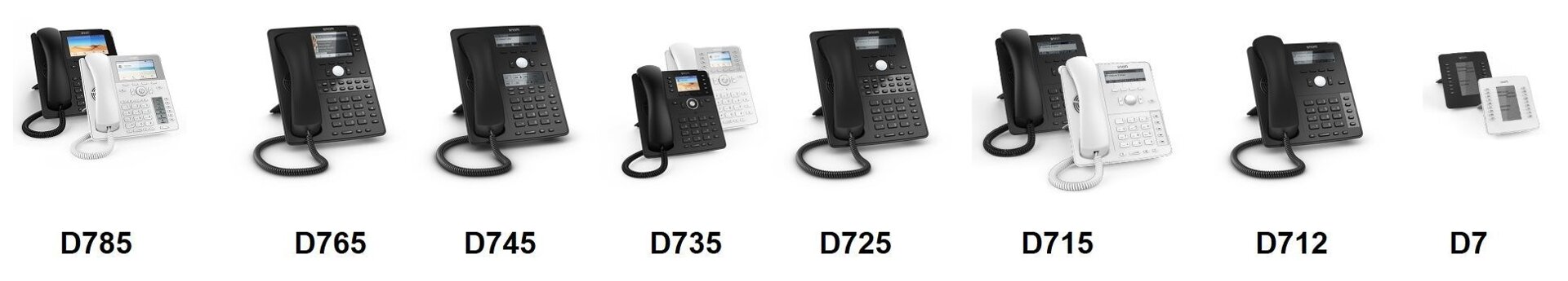 IP-телефоны Snom 7-й серии (D7XX)