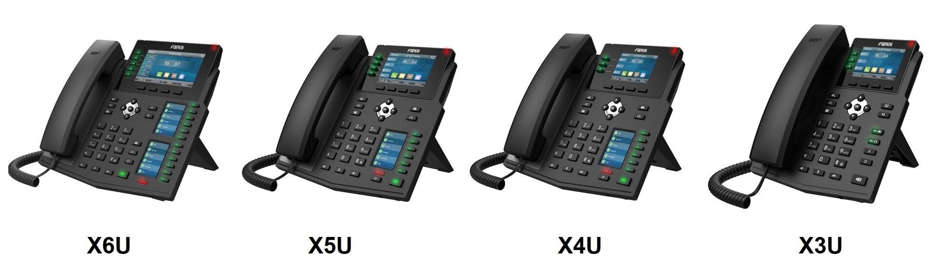 IP-телефоны Fanvil серии XU