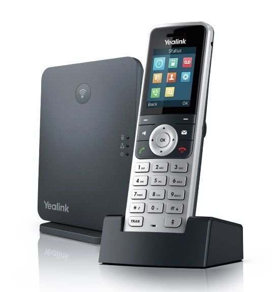 Yealink W53P - беспроводной ip dect телефон + базовая станция