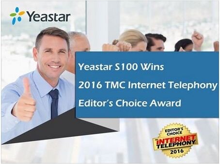 IP-АТС Yeastar S100 - выбор редакции журнала TMC Internet Telephony 2016