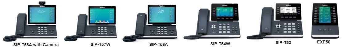 IP-телефоны Yealink серии T5 (T5 Series)
