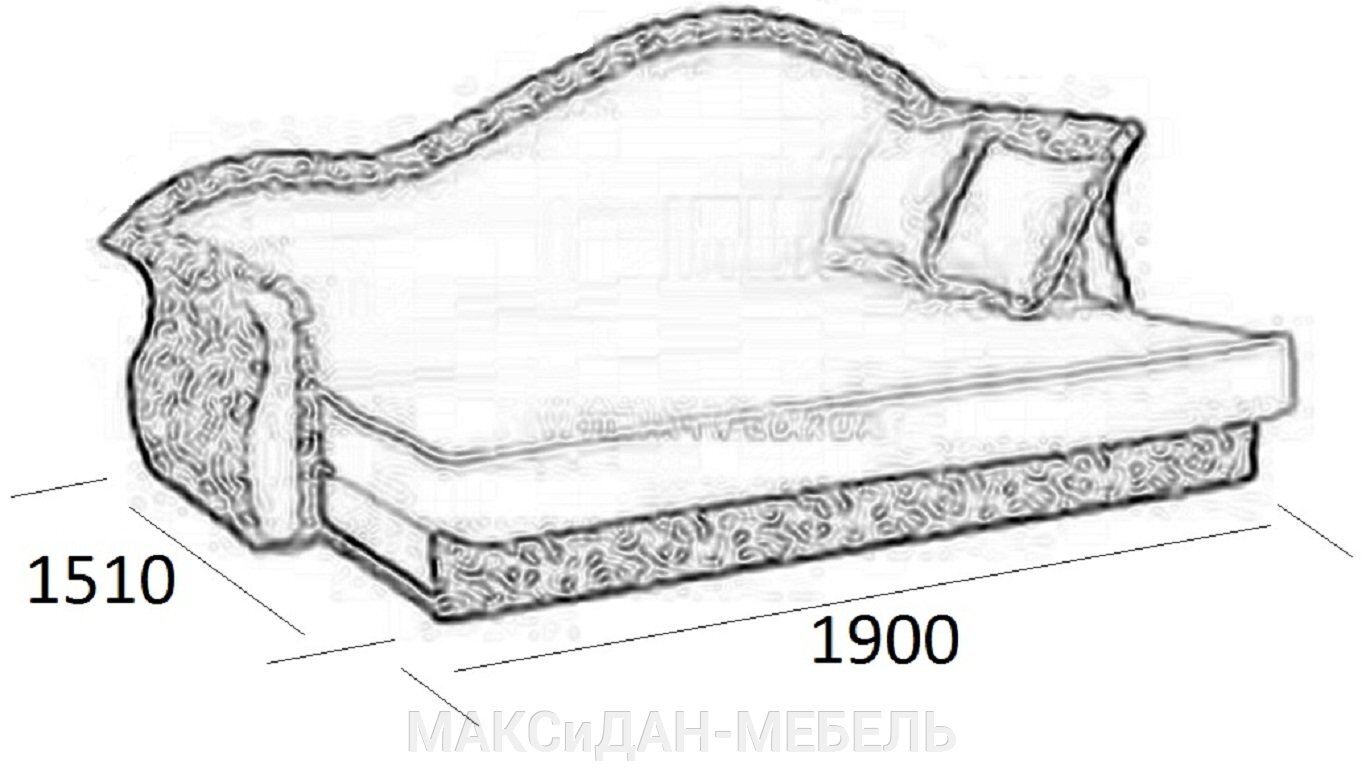 тахта кровать лагуна мд