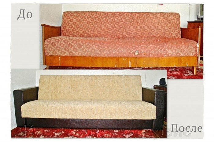 Замена обивки на диване киев
