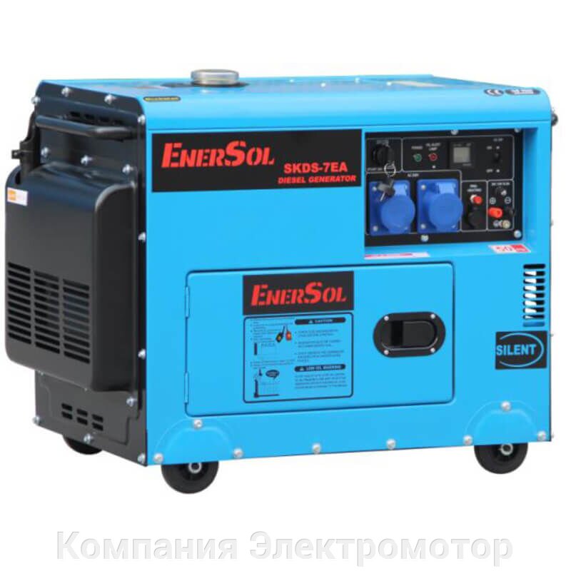 Дизельный генератор EnerSol SKDS-7EA(B)