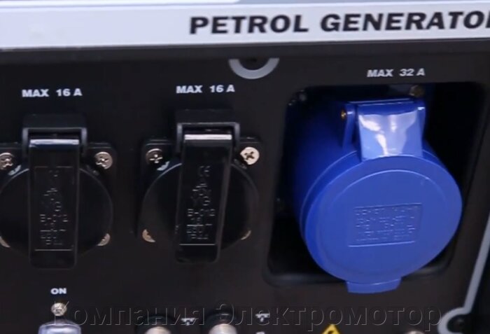 Бензиновый генератор Matati S8990Е + блок управления ATS Matari 1P50/3P25