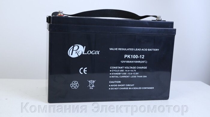 Аккумулятор ProLogix PK100-12, широкая сфера применения