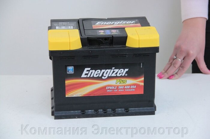 Аккумулятор Energizer 6ст-60 L+ (540А) 242*175*190