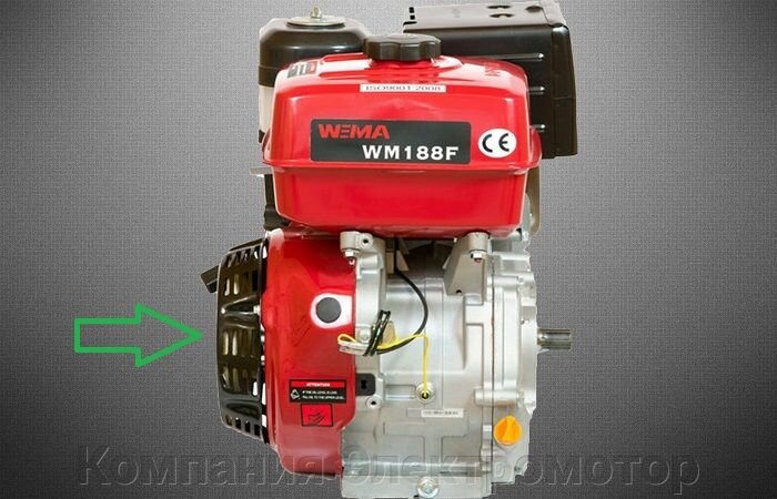 Бензиновый двигатель Weima WM188F-T