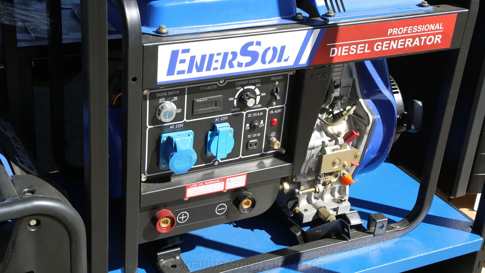 Дизельный сварочный генератор EnerSol SWD-7E