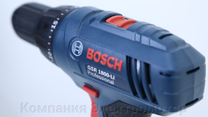 Аккумуляторная дрель-шуруповёрт Bosch GSR 1800-LI