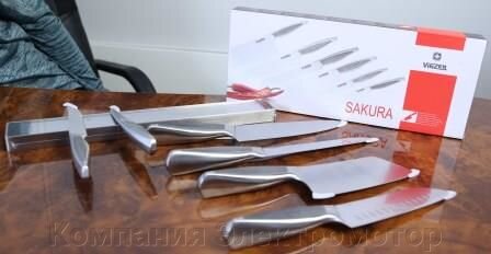 Набор ножей Vinzer Sakura 89116 (7 пр.)