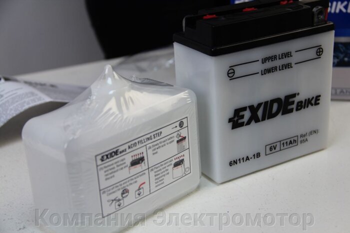 Аккумулятор Exide 6ст-9 L+ (85A) 135*75*139