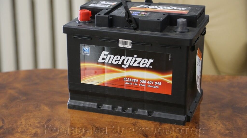 Аккумулятор Energizer 6ст-56 L+ (480A) 242*175*190