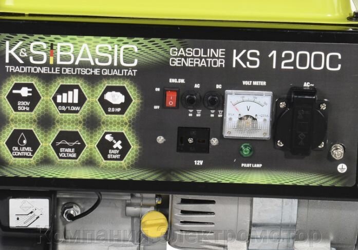 Бензиновый генератор Konner&Sohnen Basic KS 1200C