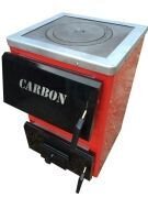 Твердотопливный котел Carbon КСТО-14П (с плитой)
