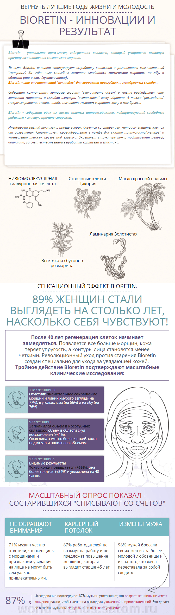 Bioretin (Биоретин) крем от морщин для лица купить Bioretin (Биоретин) крем от морщин для лица купить