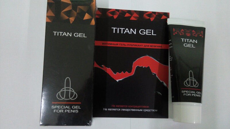 Крем Titan Gel (Титан гель) для увеличения члена