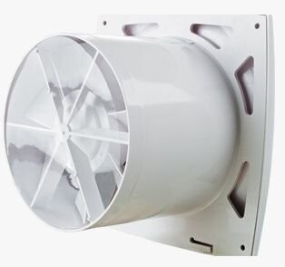Пример крепления КО 100 к патрубку бытового вентилятора
