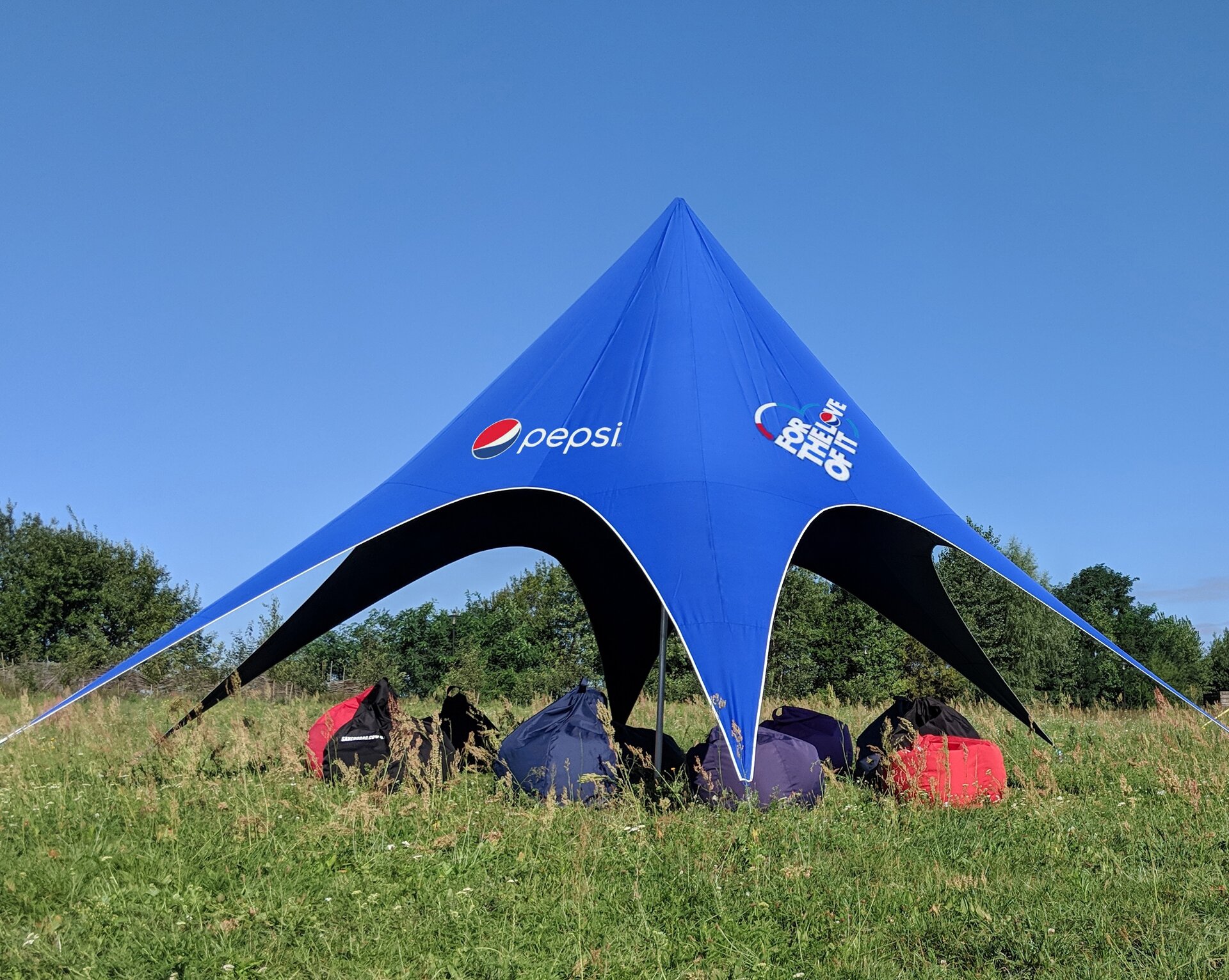 палатка синяя в аренду