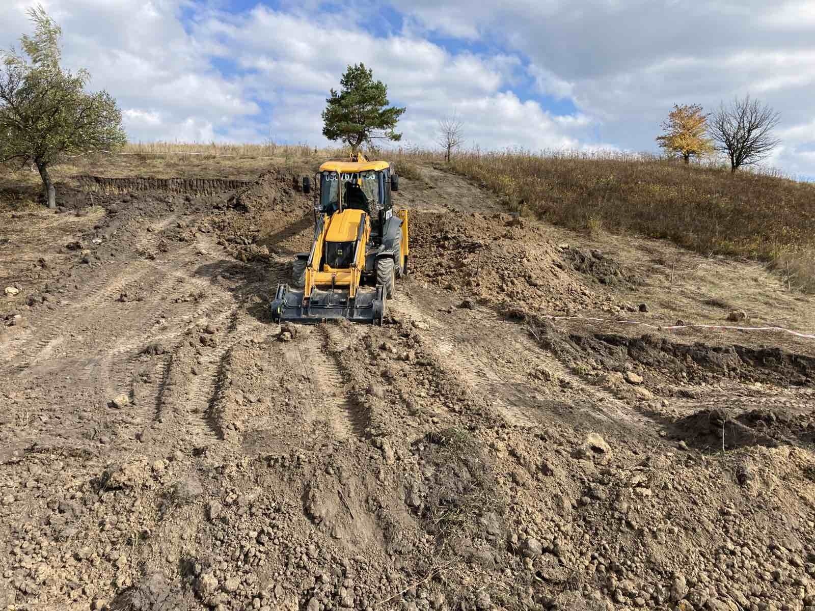 Бурение котлованов под опоры 88 фото