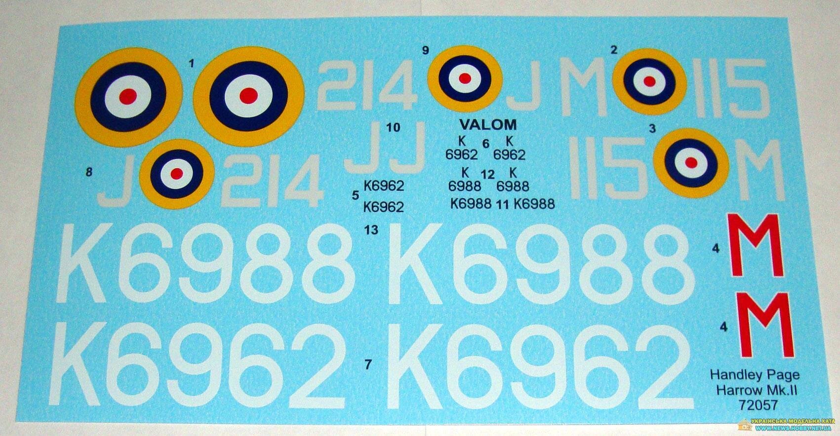Handley Page Harrow Mk.II Valom 72057 - фото pic_61e2135a48feb6c79b5cc98e99b26c2f_1920x9000_1.jpg